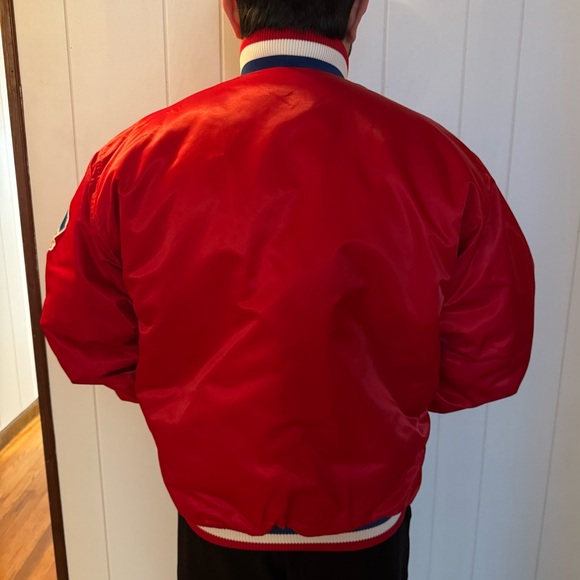 Throwback Hardwood Classics San Diego Clippers Bomber Jacket (XL) - Picture 4 of 11